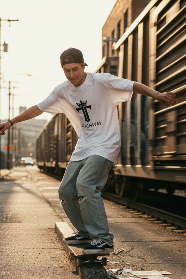 TrainWay Oversized Heavyweight T Shirt