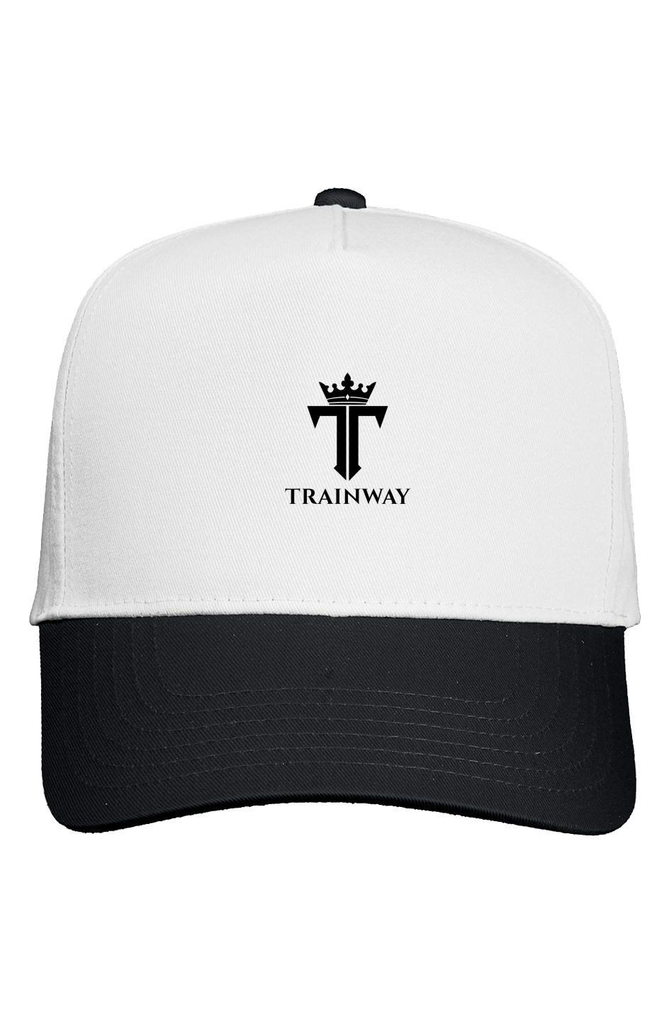 White Crown Two Tone Cap