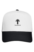 White Crown Two Tone Cap